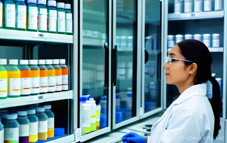 크로마토그래피 - **Prompt:** A visually stunning, abstract representation of the chromatographic separation process. ...