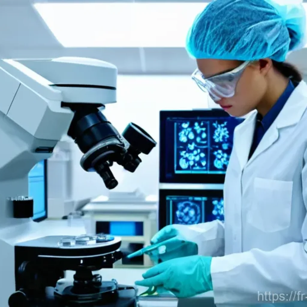 약품 및 화학 제품 검사 - **Prompt: "Expert Pharmaceutical Quality Inspection"**
A bright, ultra-modern pharmaceutical lab...
