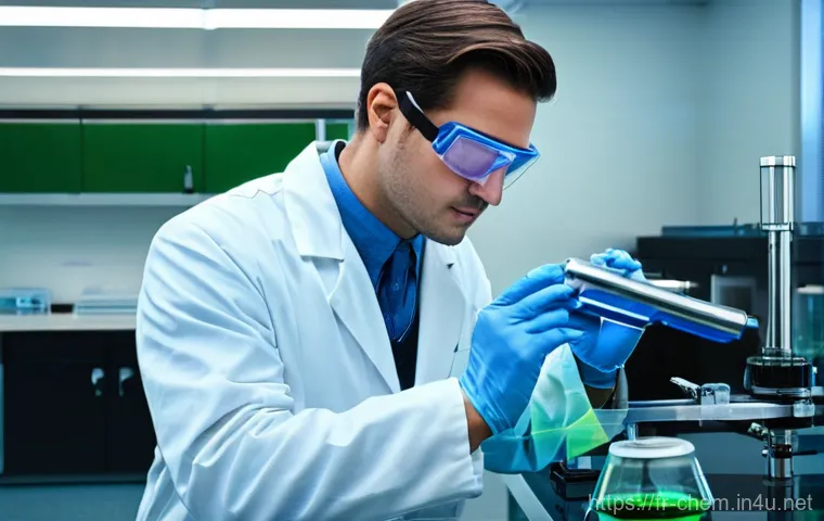 분석화학에서의 오차 - **"Ghost Hunt" in the Lab: Unmasking Subtle Errors**
    *   **Prompt**: A highly focused, professio...