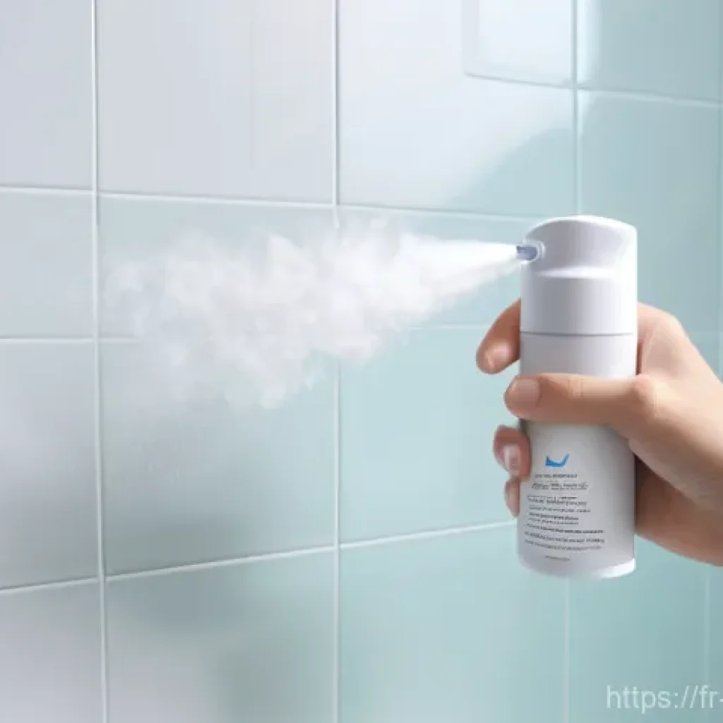 기체 법칙 - Prompt for Boyle-Mariotte's Law (Deodorant Spray)**

A close-up, highly detailed photograph of a per...