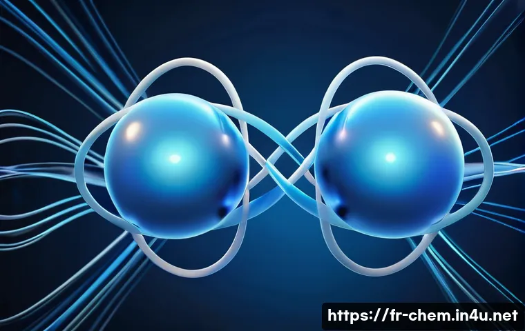 화학 결합 이론 - A detailed and vibrant scientific illustration depicting a covalent bond between two oxygen atoms, s...